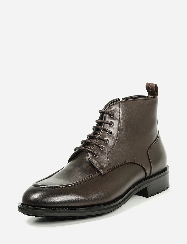 Коричневые мужские ботинки MASCOTTE 128-120328-0109 | ракурс 3