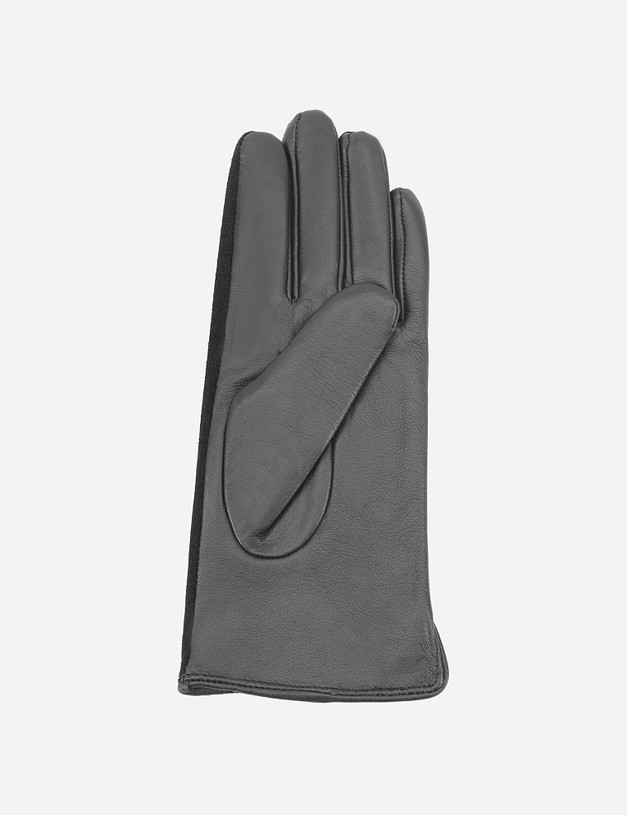 Черные женские перчатки MASCOTTE 709-0210-102 | ракурс 2