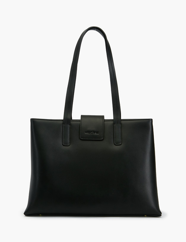 Черная женская сумка-тоут MASCOTTE 602-2107-602 | ракурс 2