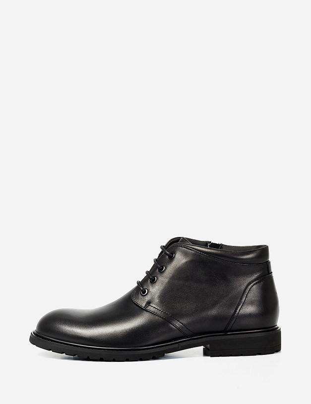 Черные мужские ботинки MASCOTTE 128-123825-0102 | ракурс 2