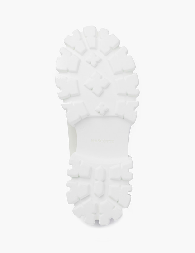 Белые массивные женские сандалии MASCOTTE 25-210912-0601 | ракурс 5