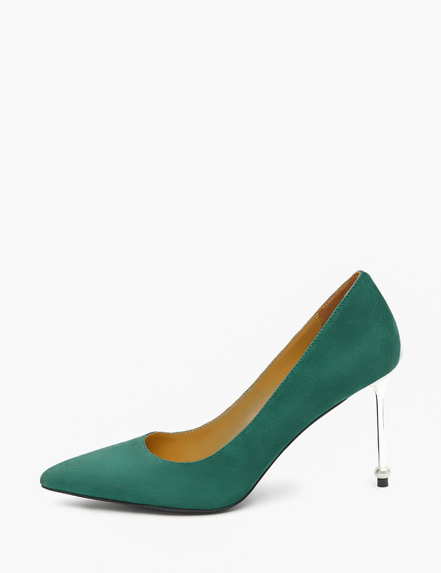 Зеленые женские туфли на шпильке MASCOTTE 172-210211-0604 | ракурс 1