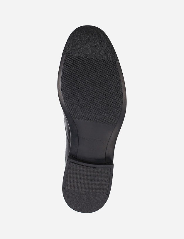 Черные мужские туфли MASCOTTE 128-122511-0102 | ракурс 6