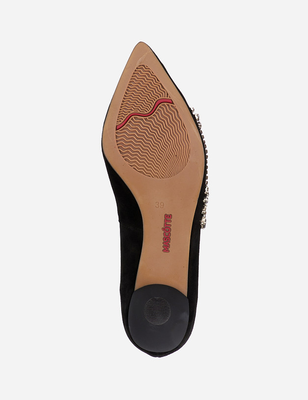Черные женские туфли MASCOTTE 21-1220815-3605M | ракурс 5
