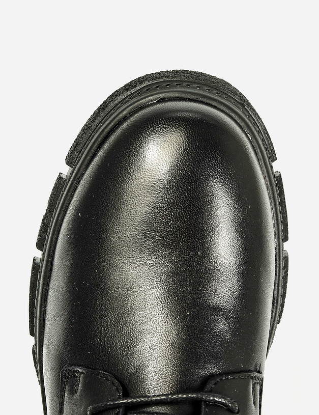 Черные женские ботинки на меху MASCOTTE 78-120831-0102 | ракурс 6