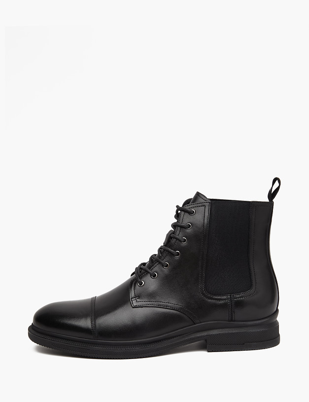 Черные мужские ботинки MASCOTTE 58-322526-0102 | ракурс 1