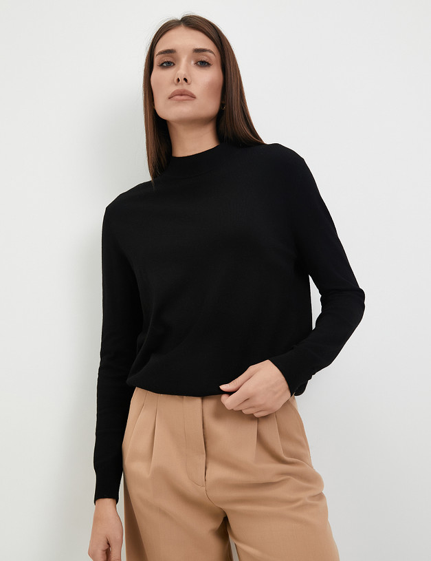 Черный женский свитер MASCOTTE 852-3204-2402 | ракурс 5