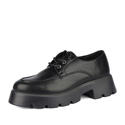 26-32WA-842ST Полуботинки женские и.кожа/текстиль черн, INSTREET