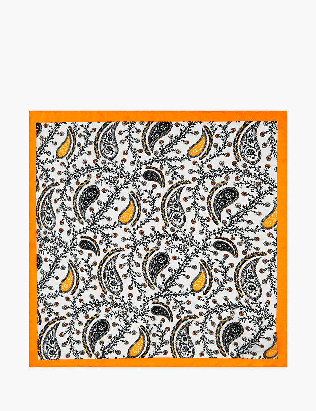 Оранжевый женский платок MASCOTTE 756-3106-2113 | ракурс 2