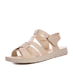 245-31WK-909SS Туфли летние женские и.кожа/и.кожа беж, Marisetta