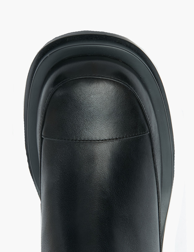 Черные кожаные женские челси MASCOTTE 100-220122-0102 | ракурс 4