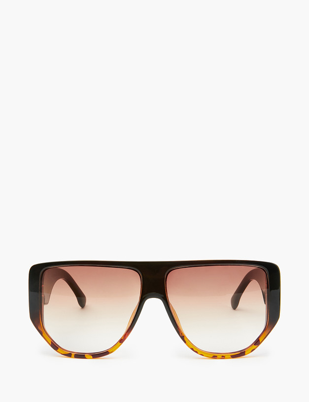 Коричневые женские очки MASCOTTE 753-2103-7709 | ракурс 2