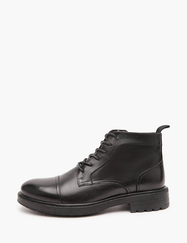 Черные зимние мужские ботинки MASCOTTE 58-322531-0102 | ракурс 1