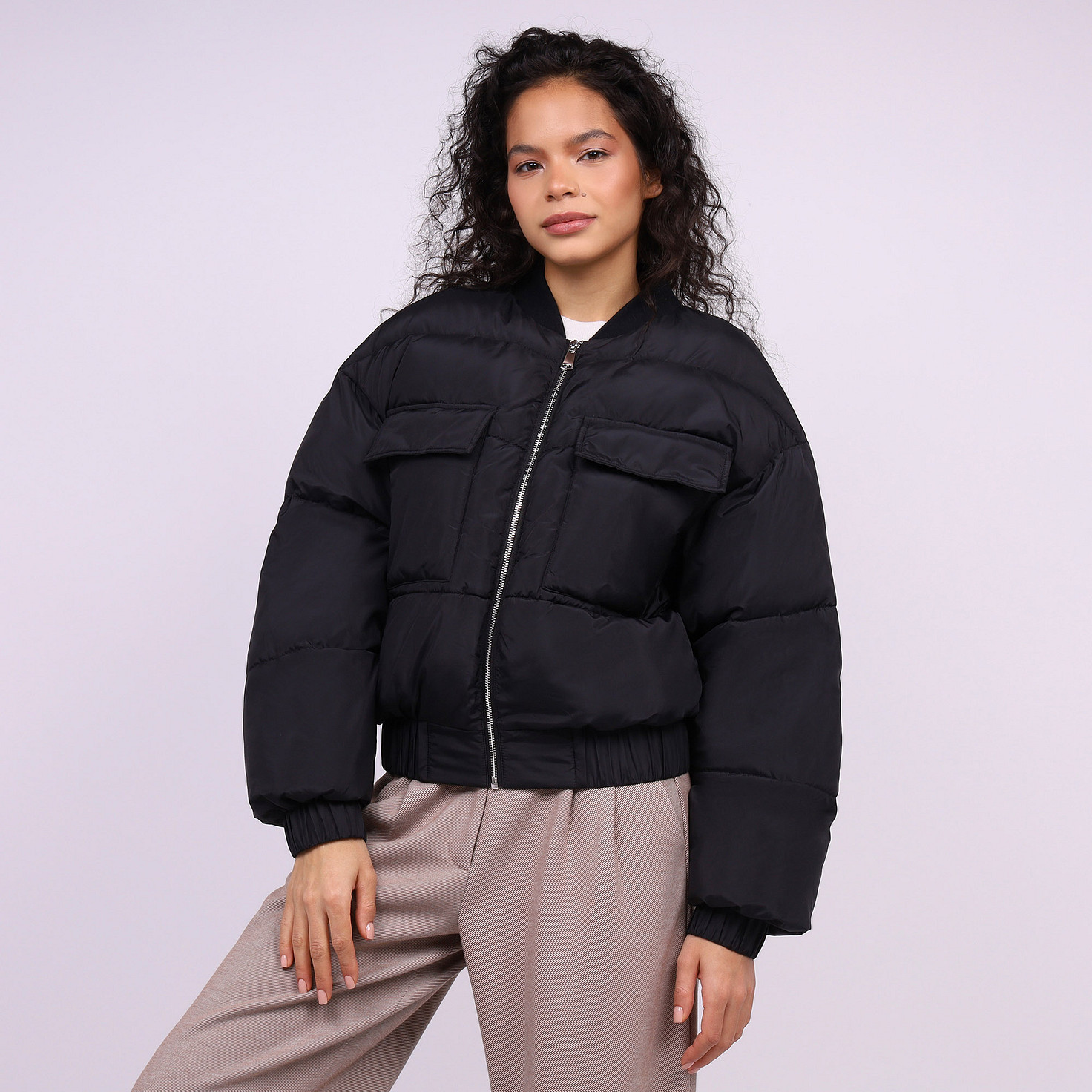 Куртка бомбер утепленная женская Pulse 51WP-O2299 фото