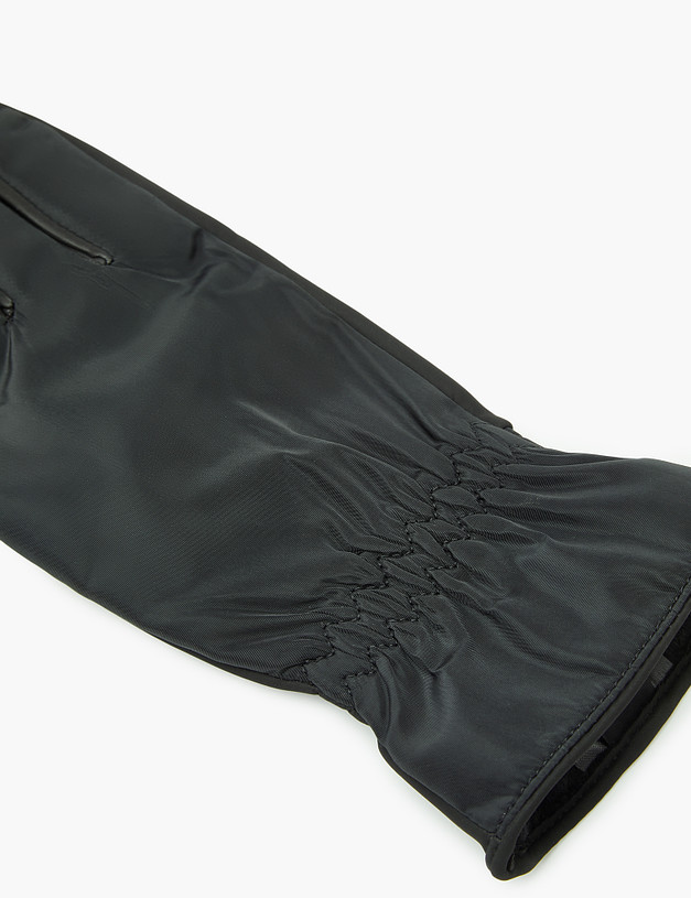Черные женские перчатки MASCOTTE 717-2219-2402 | ракурс 3