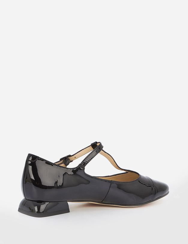 Черные лакированные женские туфли MASCOTTE 126-120211-0702 | ракурс 4