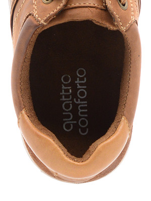 Кеды quattrocomforto 296-32MV-006KT, цвет коричневый, размер 45 - фото 7