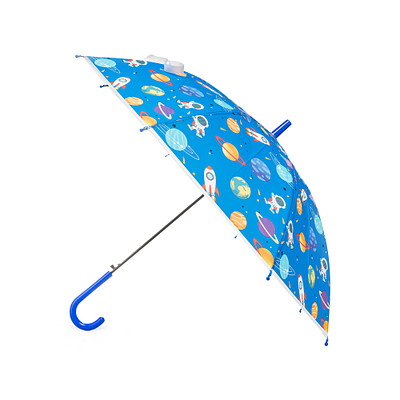 Зонт трость полуавтоматический для мальчиков ZENDEN YU-31-JY383-007, цвет синий, размер ONE SIZE - фото 3