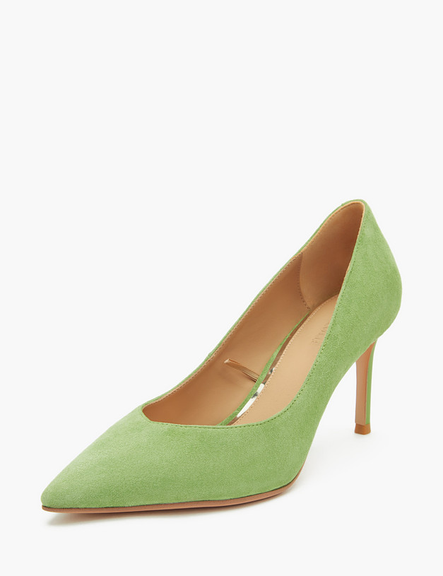Зеленые женские туфли MASCOTTE 15-2145113-3683M | ракурс 3