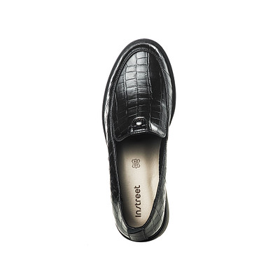 Туфли закрытые женские INSTREET 119-22WK-068SS, цвет черный, размер 36 - фото 5