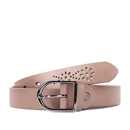 DO-51RMC-006 Ремень жен. кож.спилок корич, Zenden