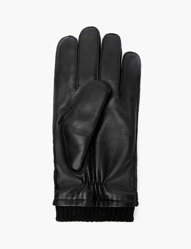 Черные мужские перчатки MASCOTTE 717-2211-102 | ракурс 3