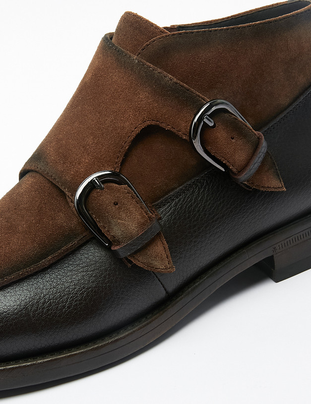 Акцентные коричневые мужские ботинки MASCOTTE 22-221023-3207M | ракурс 6