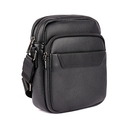 KT-41-BMC-054 Сумка мужская и.кожа/текстиль черн, S, Zenden