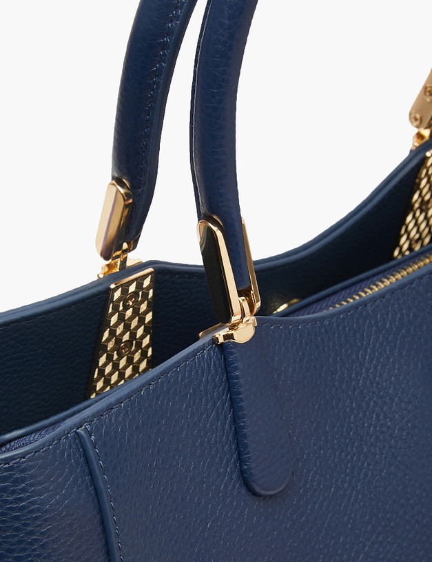 Синяя женская сумка MASCOTTE 660-3208-103 | ракурс 6