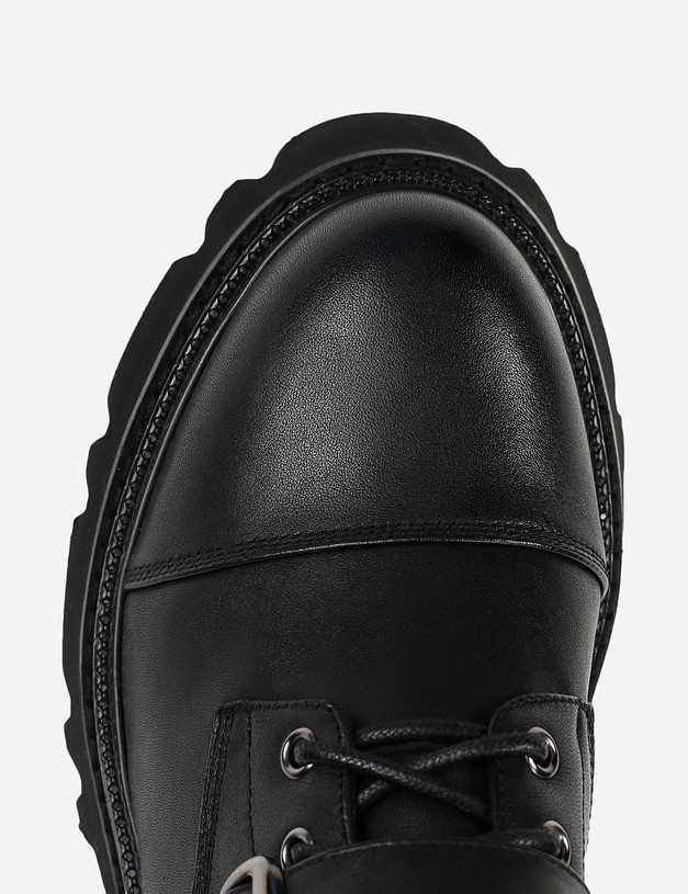Черные женские ботинки MASCOTTE 21-121722-0102 | ракурс 5