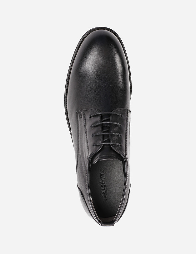 Черные мужские туфли MASCOTTE 58-121311-0102 | ракурс 5
