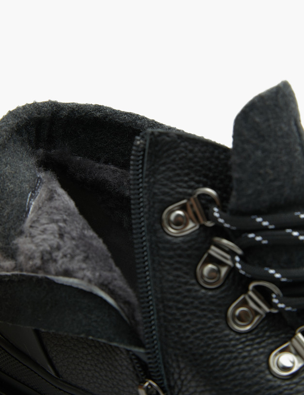 Черные мужские ботинки MASCOTTE 22-1210233-3131M | ракурс 6