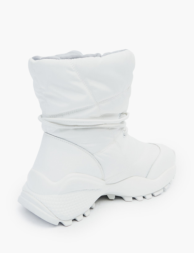 Белые женские ботинки MASCOTTE 234-123852-0201 | ракурс 3
