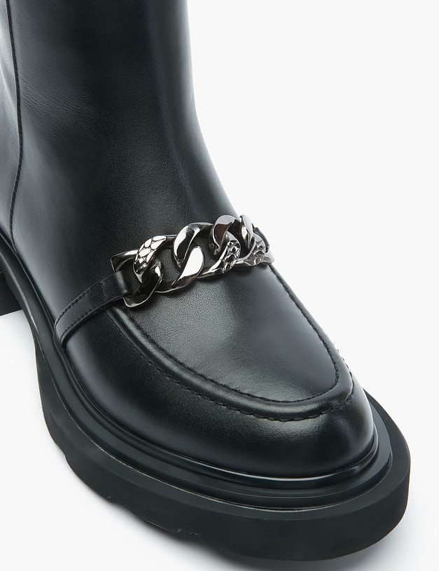 Черные женские ботинки MASCOTTE 99-2260823-3100M | ракурс 6