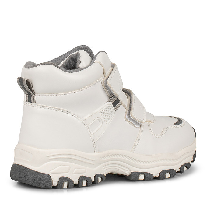 Белые детские ботинки в стиле кроссовок MUNZ YOUNG