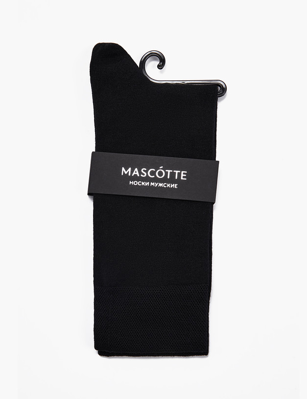 Черные мужские носки MASCOTTE 722-0103-7602 | ракурс 1