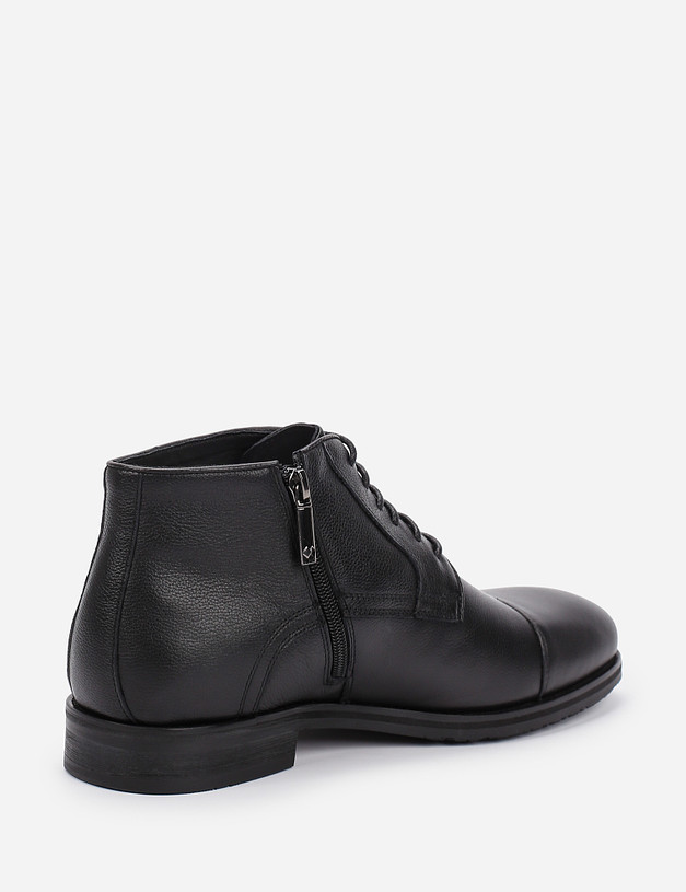 Черные мужские ботинки MASCOTTE 128-124421-0102 | ракурс 3