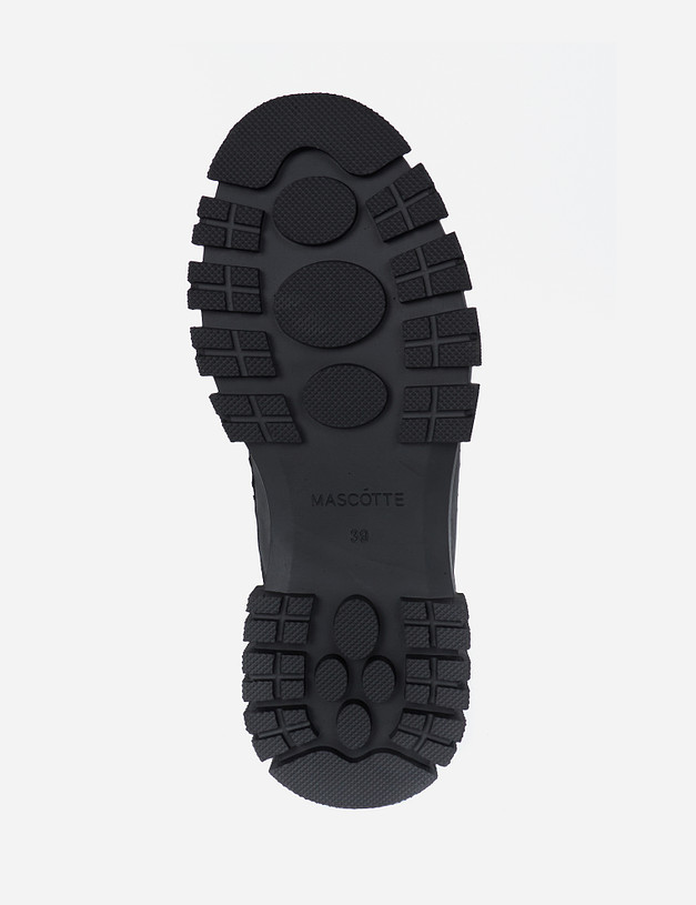 Черные зимние женские ботинки MASCOTTE 233-122631-3605M | ракурс 5