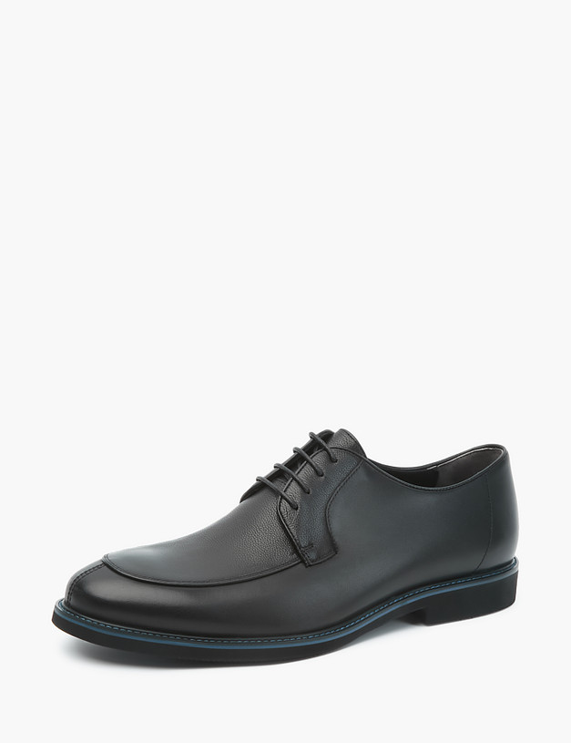 Черные мужские ботинки дерби MASCOTTE 128-214712-0102 | ракурс 3