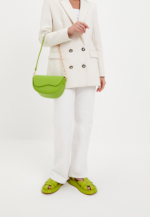 Зеленая женская сумка