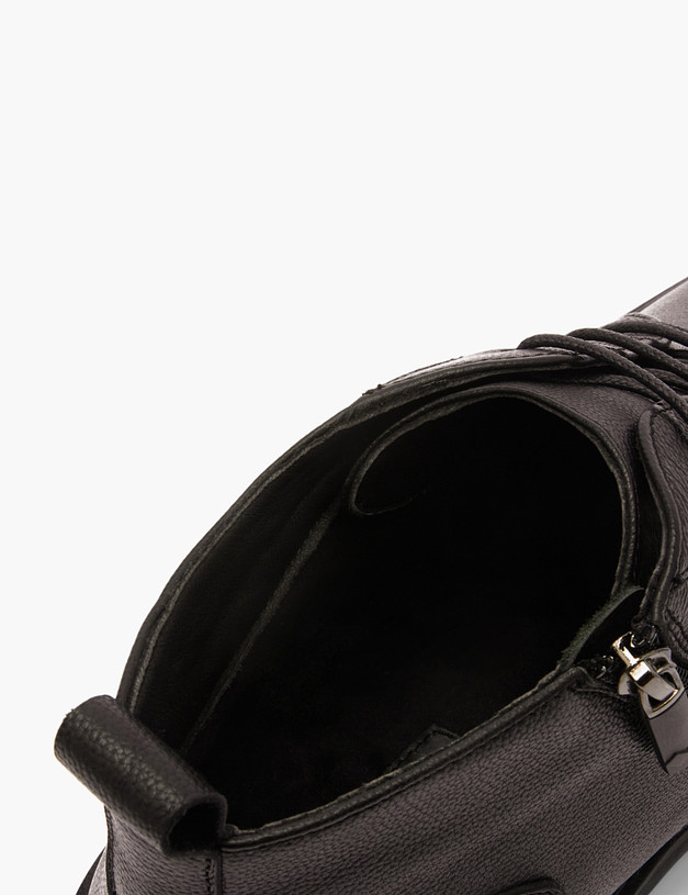 Черные мужские ботинки MASCOTTE 128-224024-0102 | ракурс 6