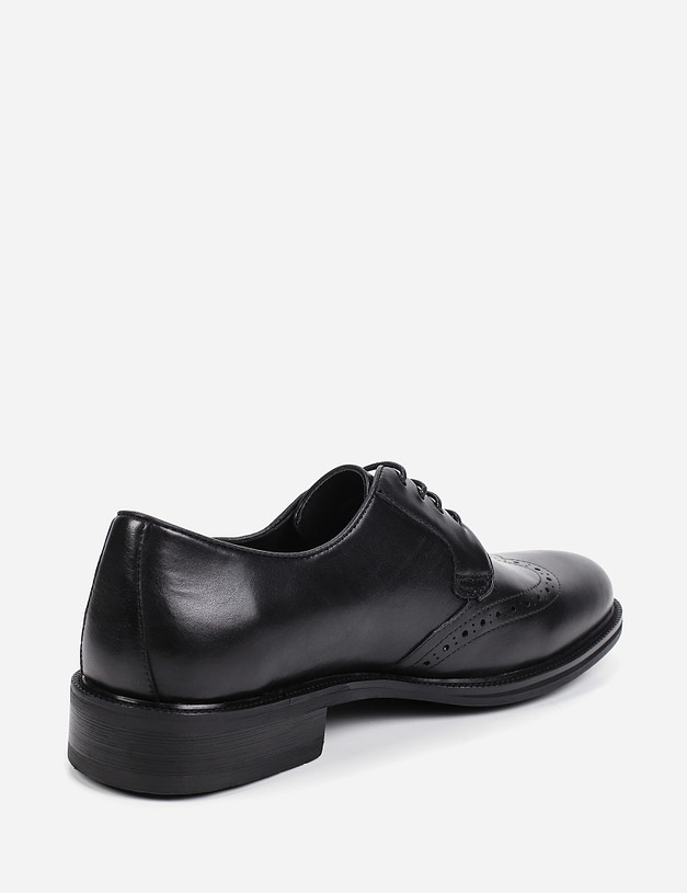 Черные мужские ботинки дерби MASCOTTE 128-025415-0102 | ракурс 4