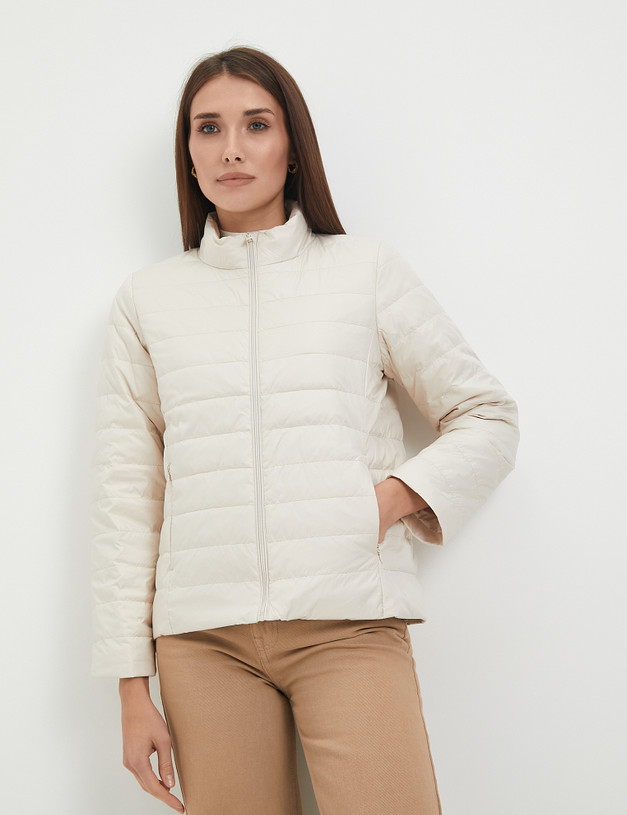 Белая женская куртка MASCOTTE 234-3307-2401 | ракурс 6