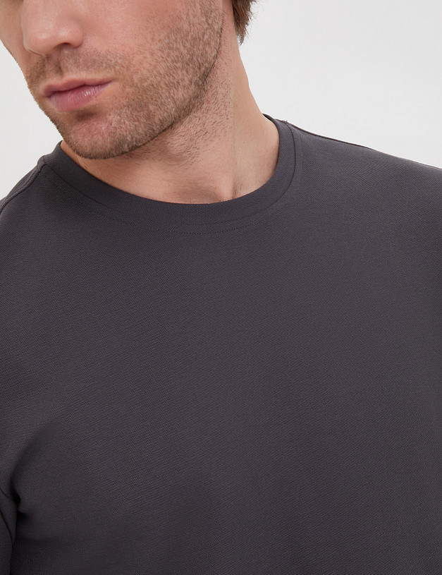 Темно-серая мужская футболка MASCOTTE 873-4105-2610 | ракурс 4