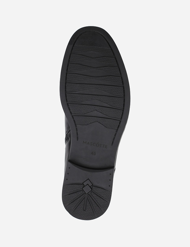 Черные мужские ботинки MASCOTTE 128-122032-0102 | ракурс 5