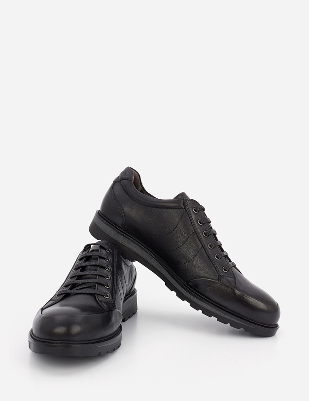 Черные мужские кроссовки MASCOTTE 58-122211-0102 | ракурс 7