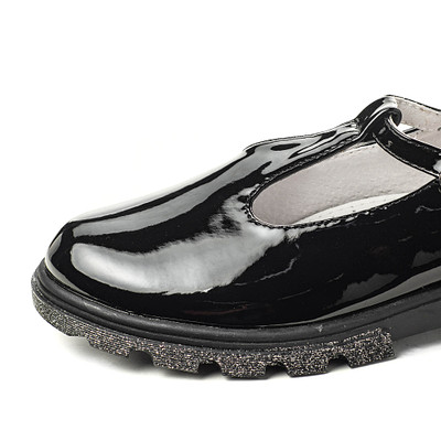 Туфли закрытые для девочек ZENDEN first 215-22GO-037DK, цвет черный, размер 36 - фото 6