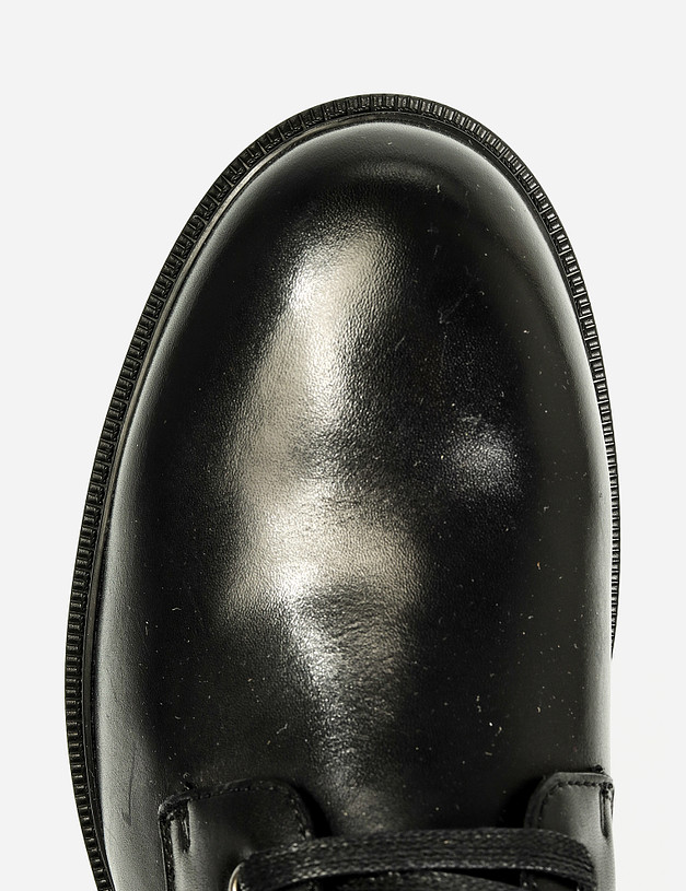 Черные мужские ботинки на меху MASCOTTE 58-1212032-0102 | ракурс 6
