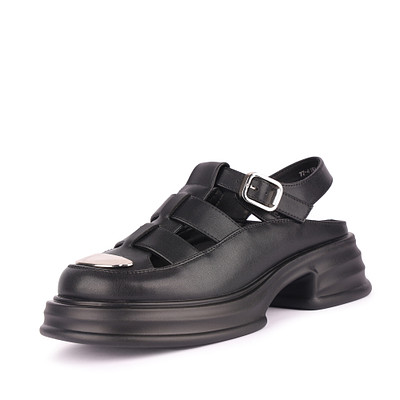 Туфли открытые женские INSTREET 77-41WA-043SS, цвет черный, размер 36