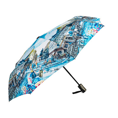 Зонт автоматический женский ZENDEN YU-12UWM-006-2, цвет мульти, размер ONE SIZE - фото 2